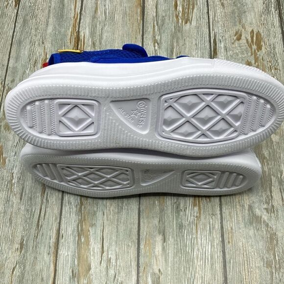 Little Kid Chuck Taylor Ultra Low Top Velcro Strap Breathable Summer Shoe Size 2 - Picture 7 of 9